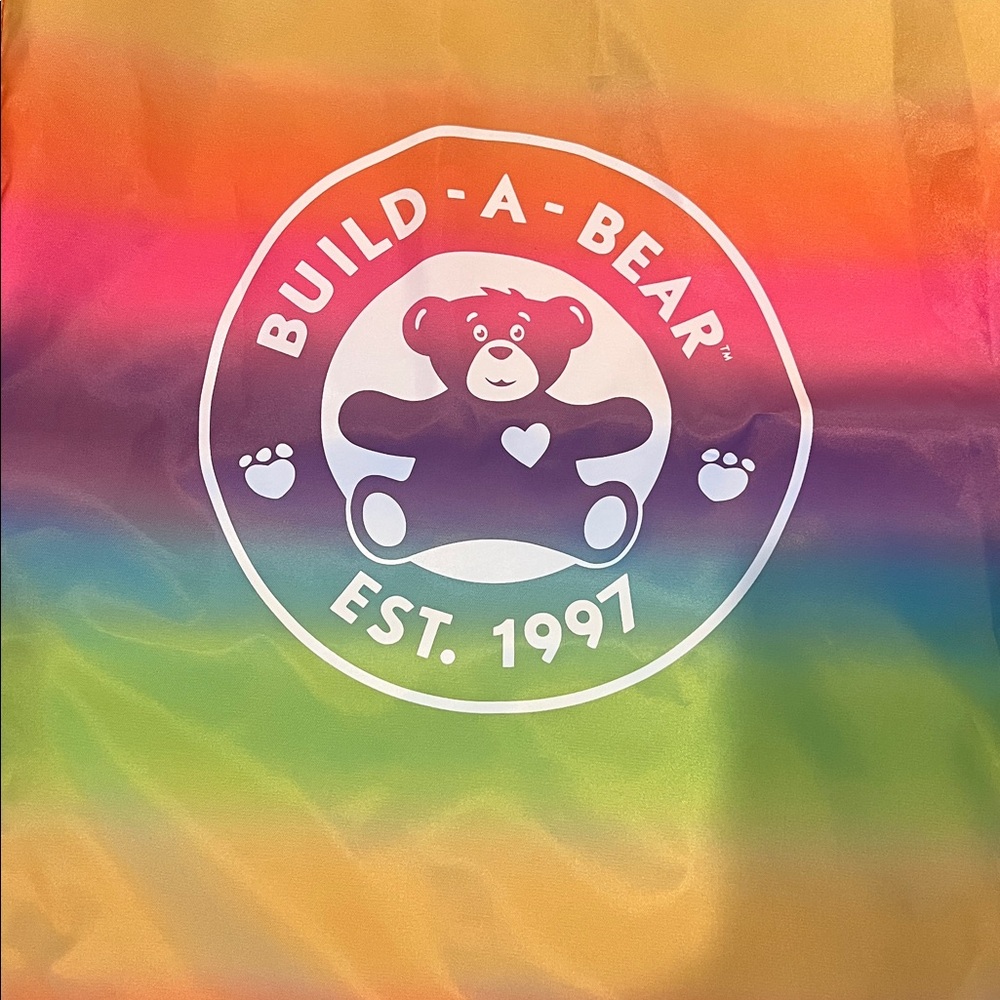 Build-A-Bear Colorful Drawstring Bag - Picture 3 of 5